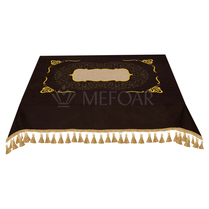 Velvet Bimah Cover Crown - Style #1705 - brown