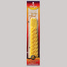 Havdalah Candle #19 — compact braided beeswax havdalah candle | Judaica Square Lakewood