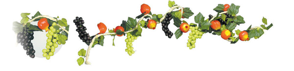 9' Fruit Rope Garland - 20 Fruits  (200206)