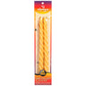 Havdalah Candle #25 2-Pack — two braided beeswax havdalah candles | Judaica Square Lakewood