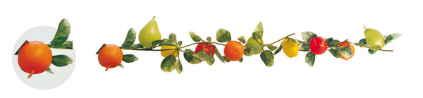 9' Fruit Garland - 17 small fruits (200188)
