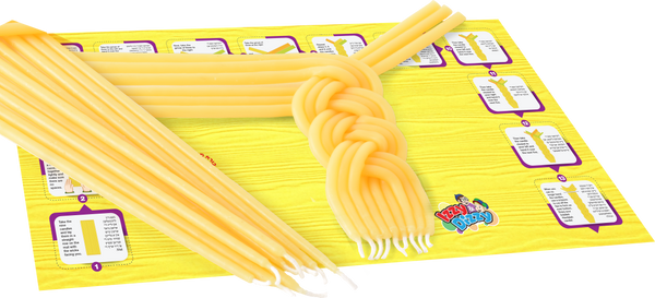 Havdalah Making Kit - Yellow Beeswax — Judaica Square
