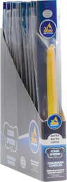 X-Large Shamashim — oversized shamash beside a menorah | Judaica Square Lakewood