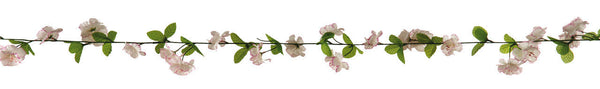 8' Garland of White Cherry Blossoms (201338)