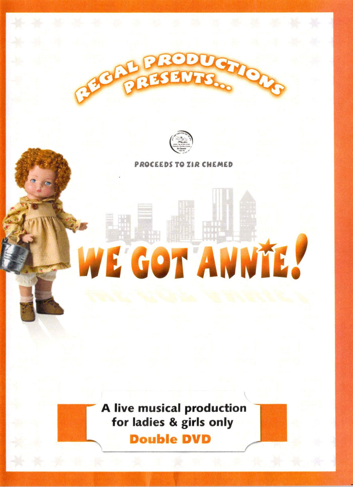 Regal Productions - We Got Annie (Video) — Jewish music DVD | Judaica Square Lakewood