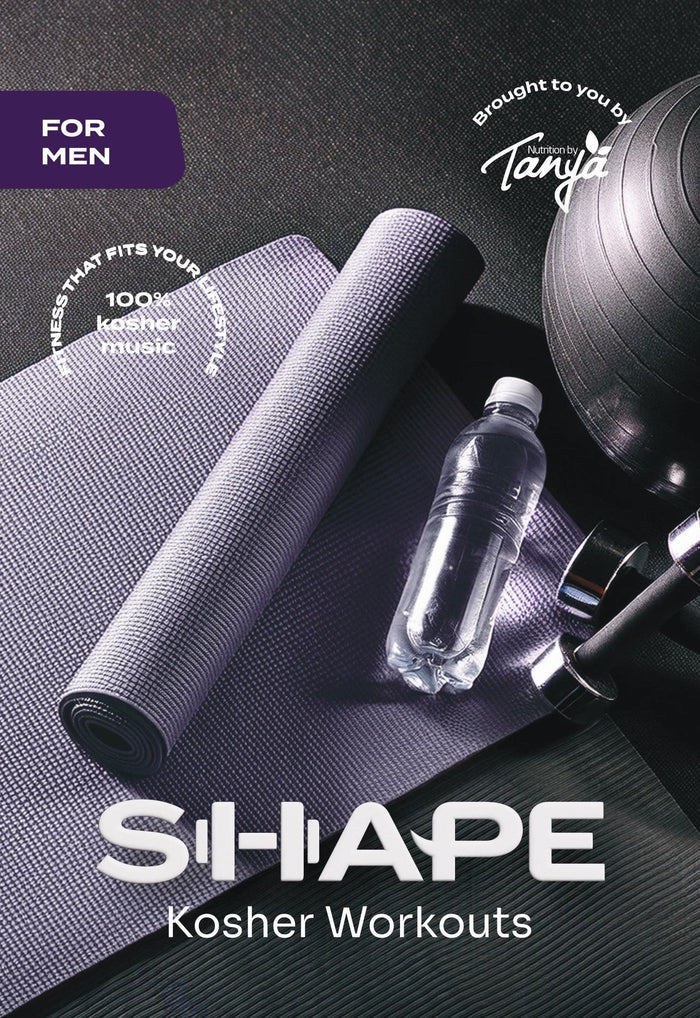 Shape Kosher Workouts — Men — kosher home fitness video DVD/USB | Judaica Square Lakewood