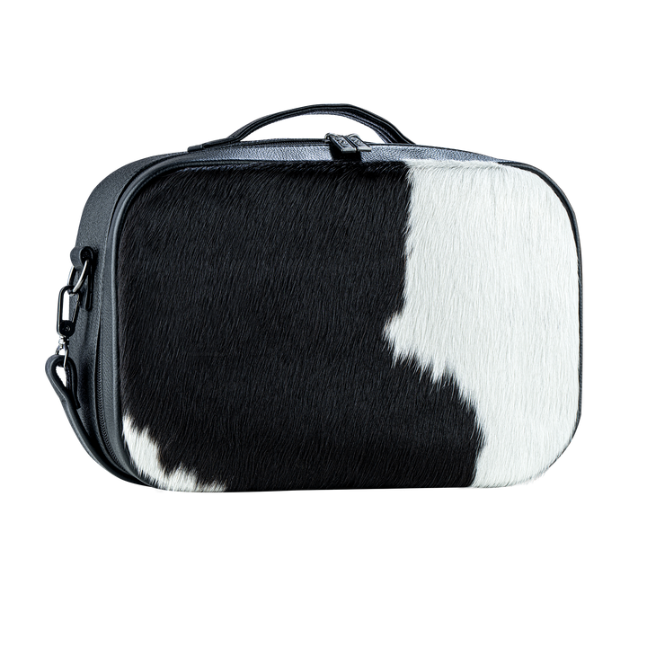 Traveling Tallis Bag Black and White Fur - Tallis Bags