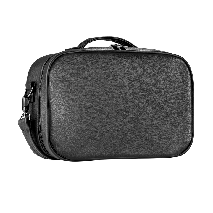 Traveling Tallis Bag Black Leather - Tallis Bags