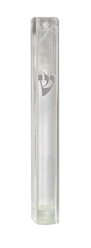 Clear Plastic Mezuzah Case 7cm (MZ-PMC7CS) 20873