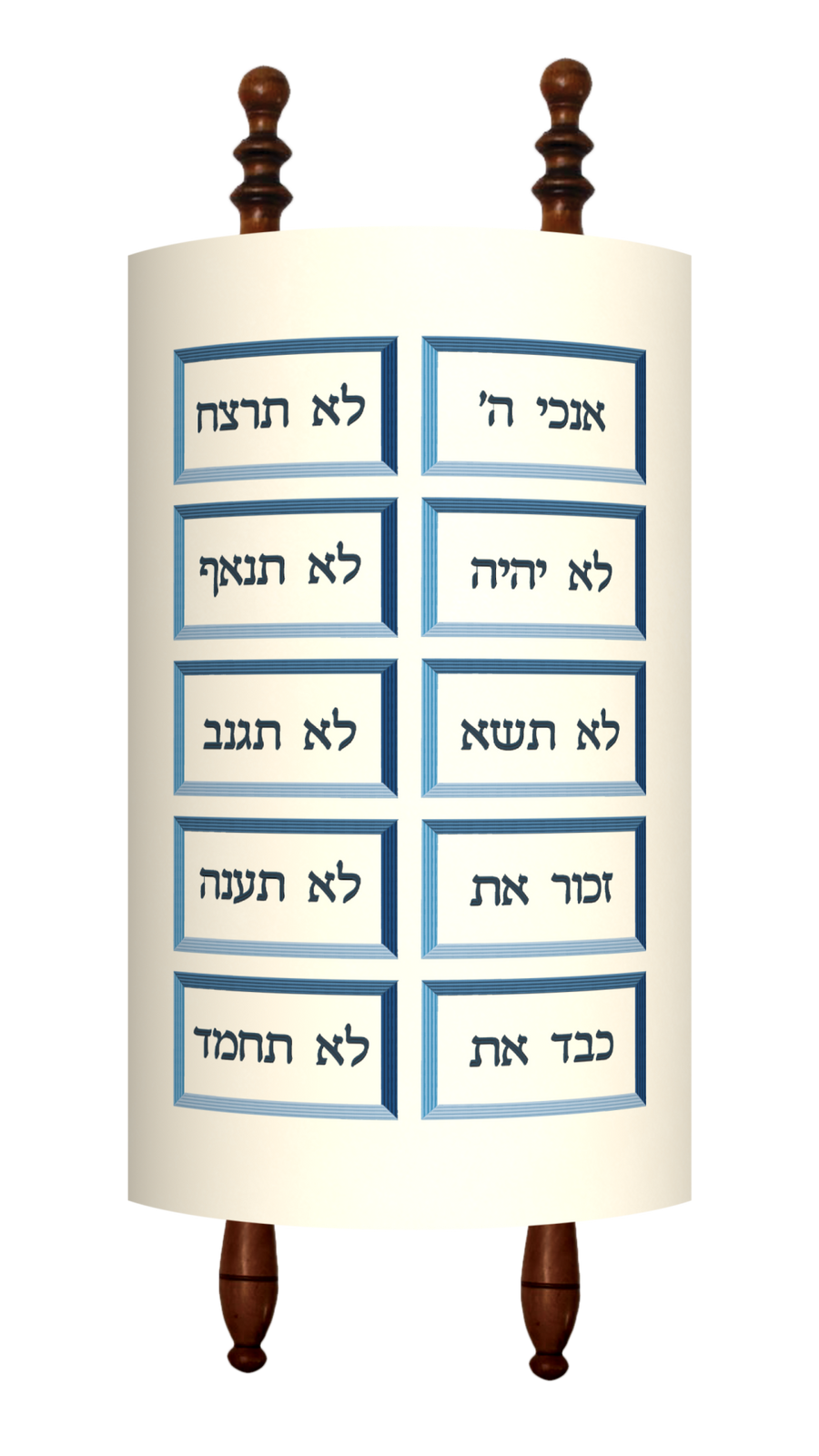 Personalization preview — Velvet Torah Mantel — Luchos Design, Prestige Collection