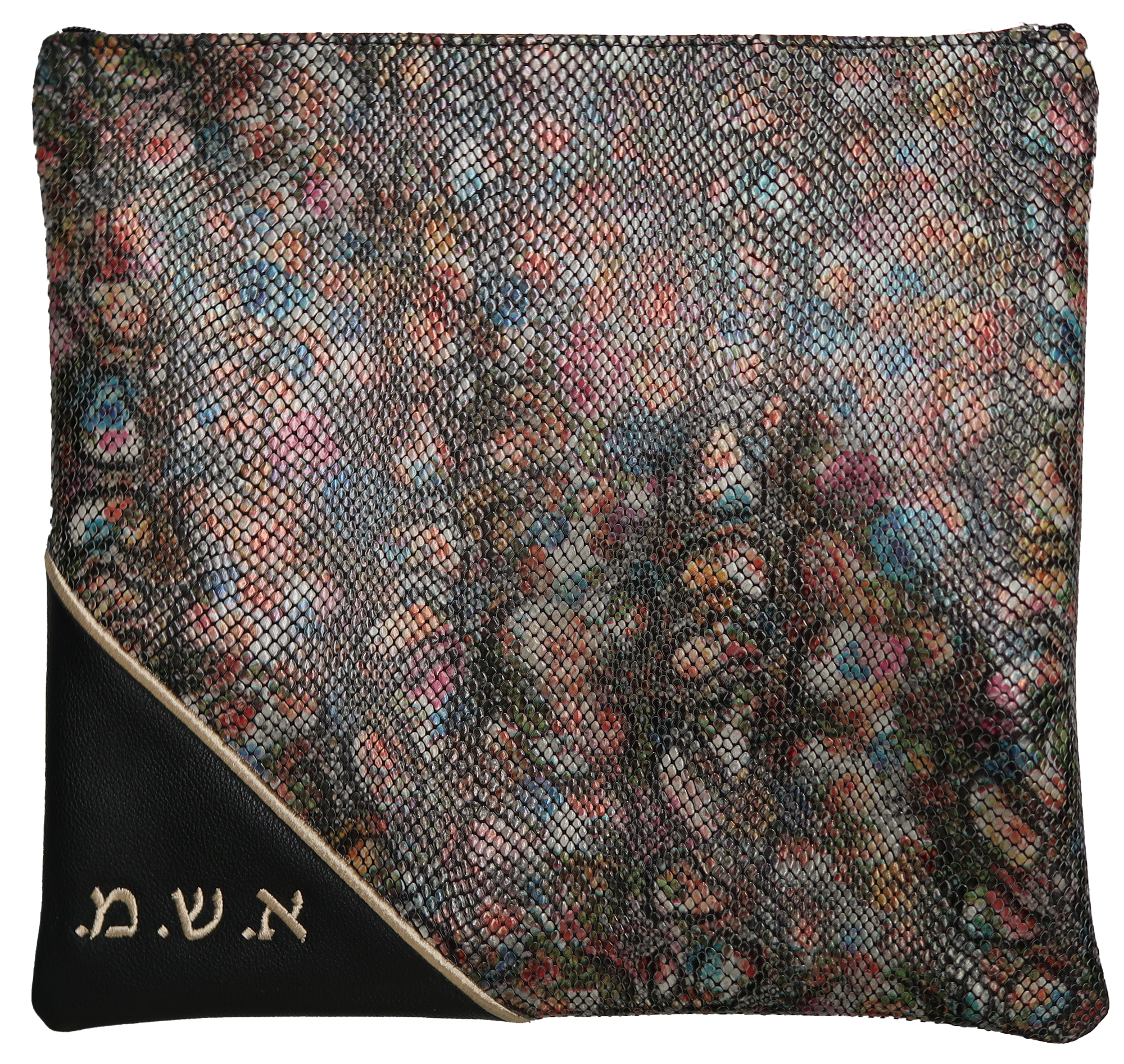 Prestige Python Tallit & Tefillin Bag — Python Design, Regal Collection (225F-MULTI)