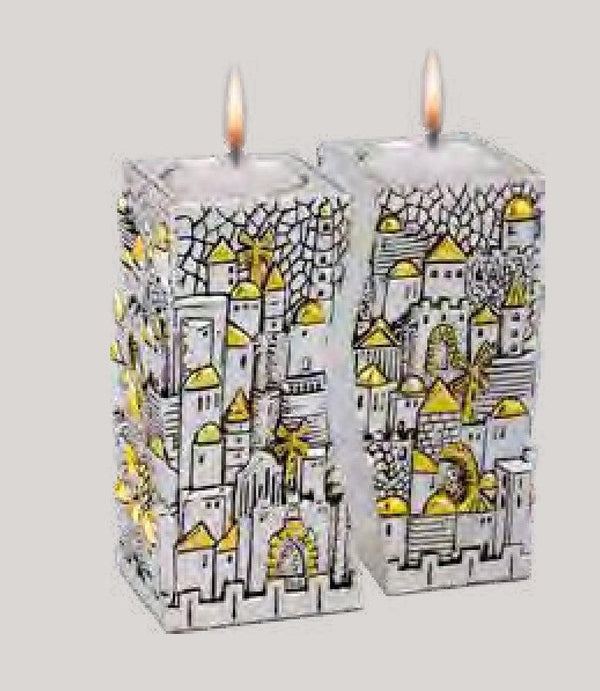 Electroforming Jerusalem Tealight Holder 4" (CS-HDR2296)