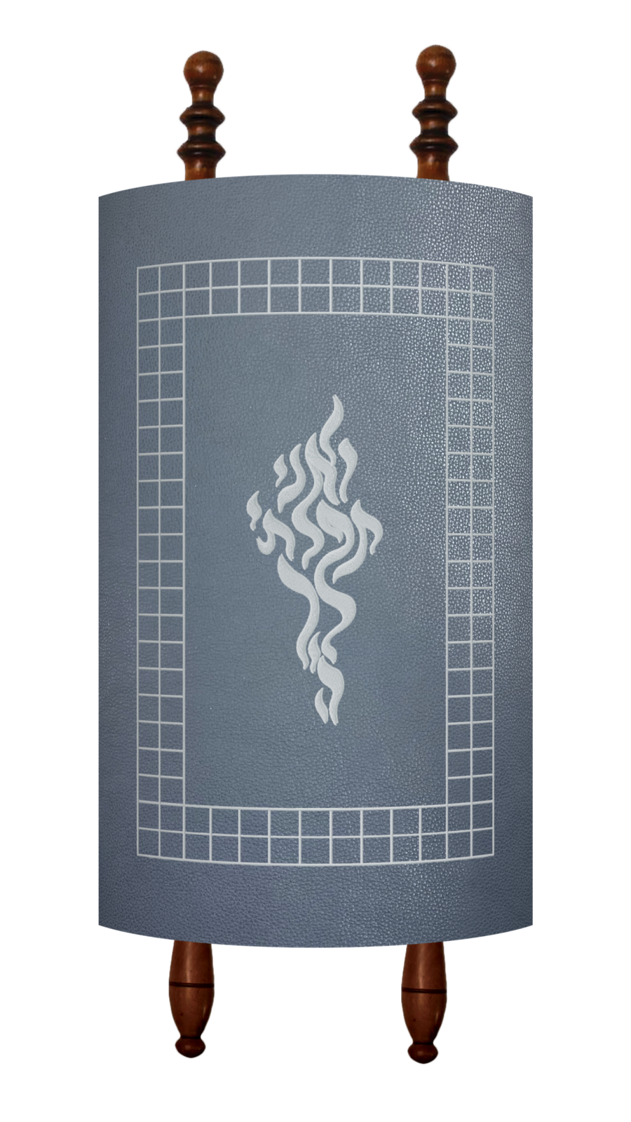 Personalization preview — Velvet Torah Mantel — Flame Design, Prestige Collection