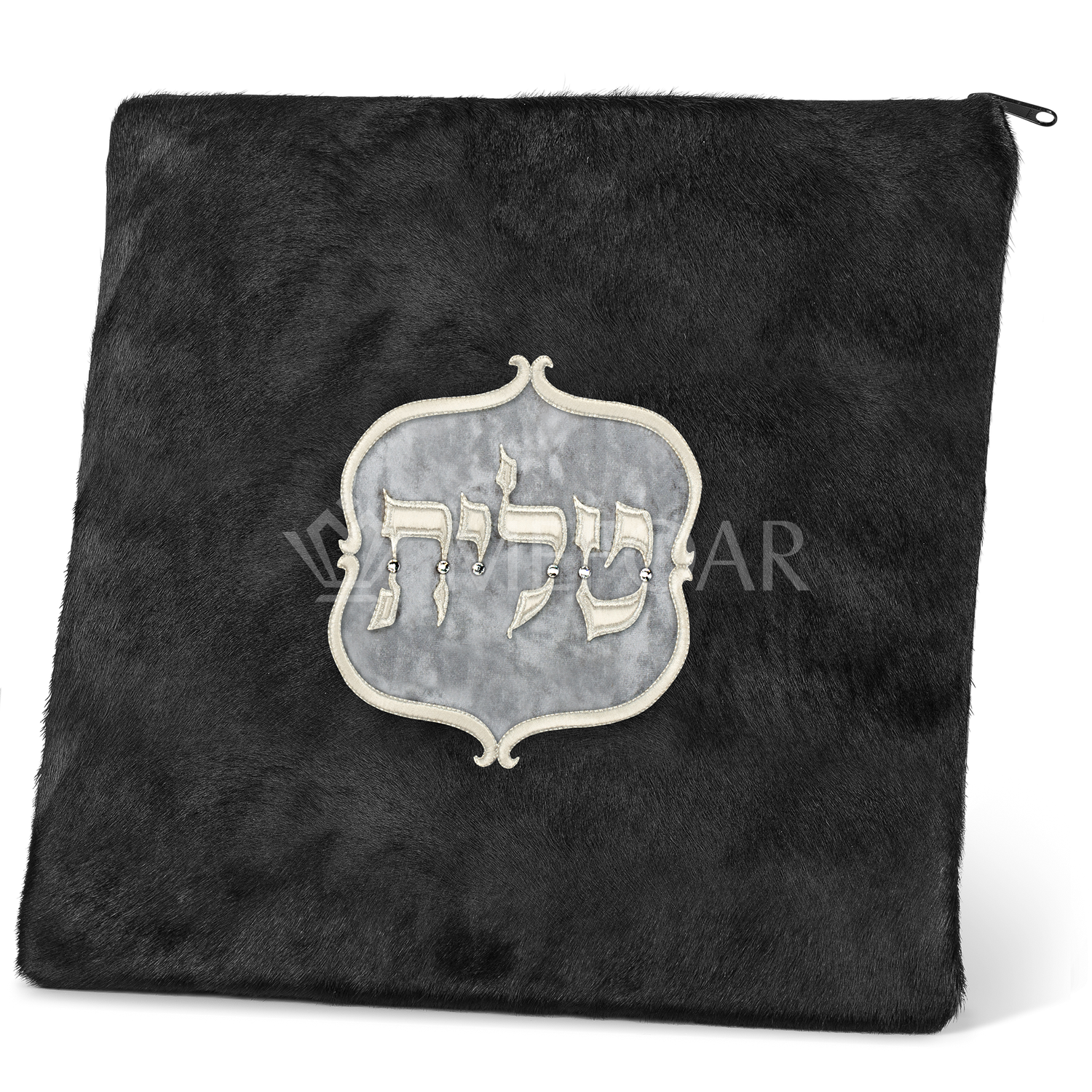 Tallis and Tefillin Bag Design #230 - Fur and Velvet - Tallis Bags view 3 | Judaica Square Lakewood