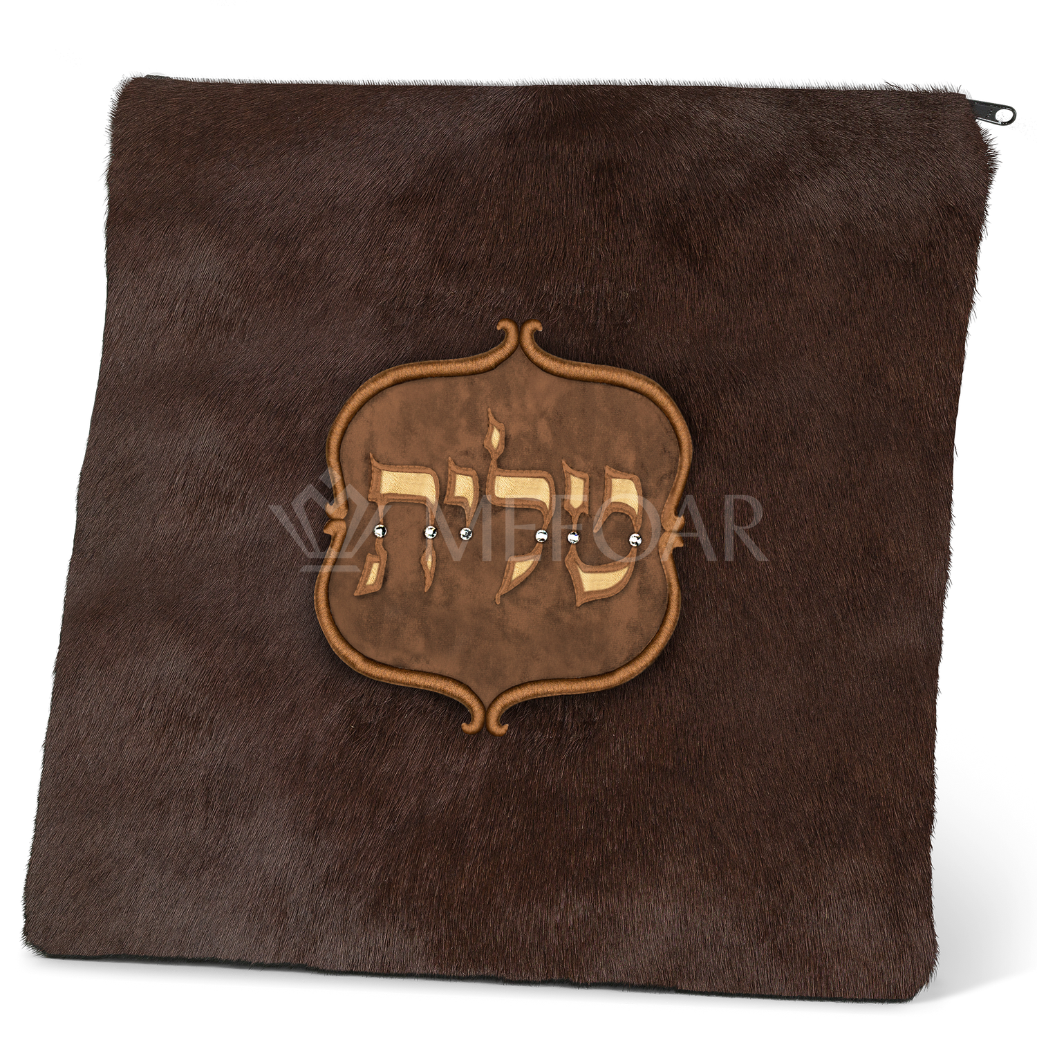 Tallis and Tefillin Bag Design #230 - Fur and Velvet - Tallis Bags view 4 | Judaica Square Lakewood