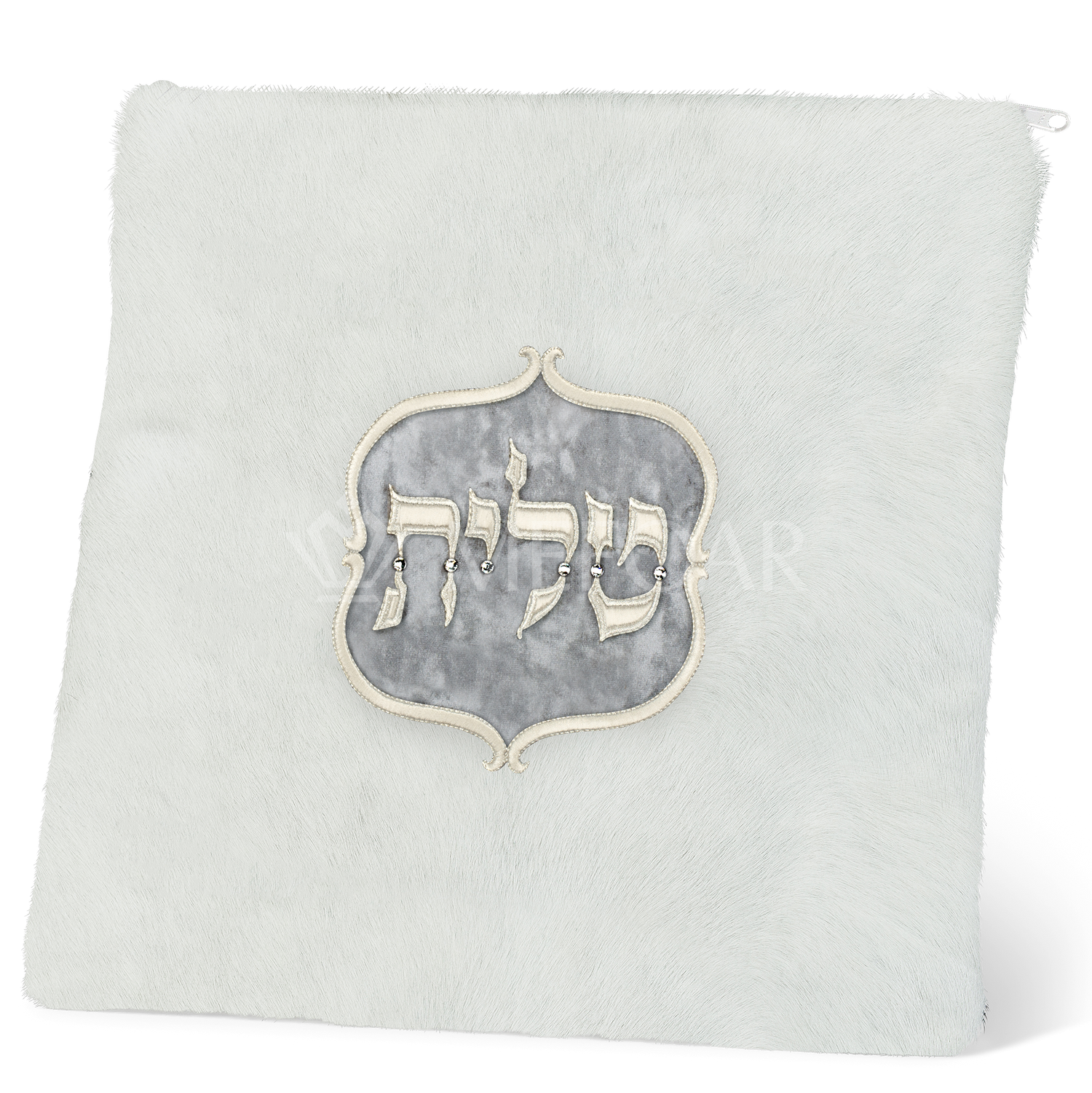 Tallis and Tefillin Bag Design #230 - Fur and Velvet - Tallis Bags view 6 | Judaica Square Lakewood