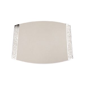 Emanuel Porcelain Challah Board-Lace Sides