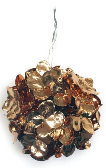 6.5" Metallic flower balls