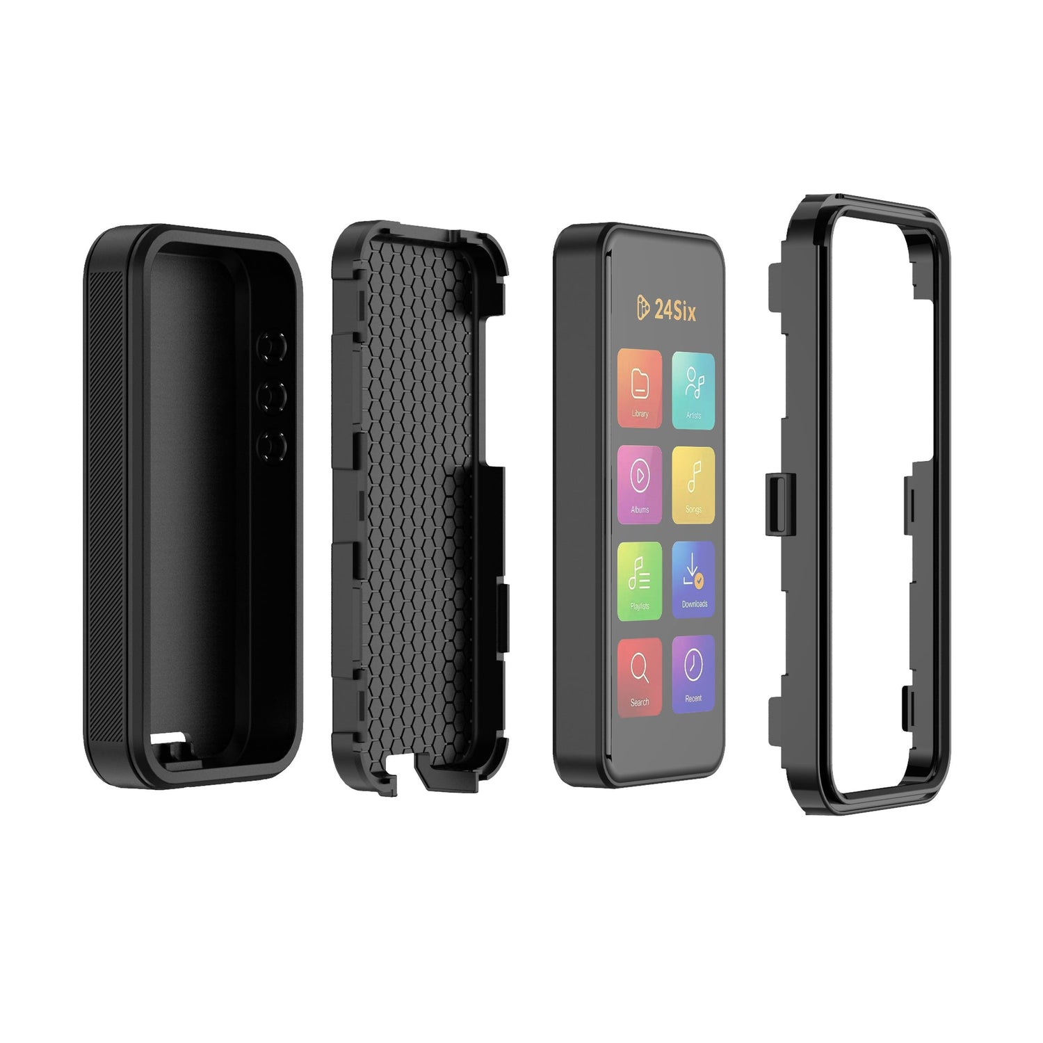 24Six Solo2 protective case detail