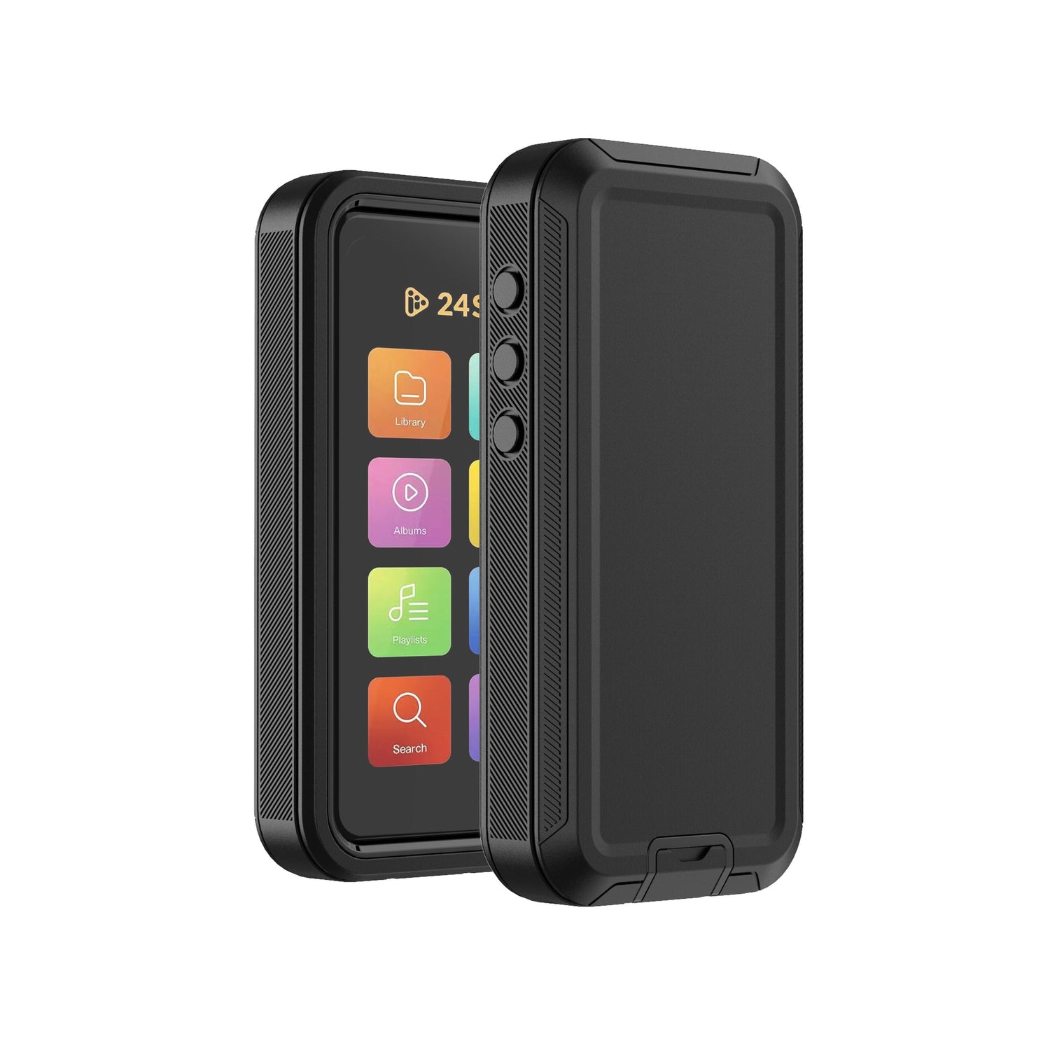 24Six Solo2 protective case textured grip