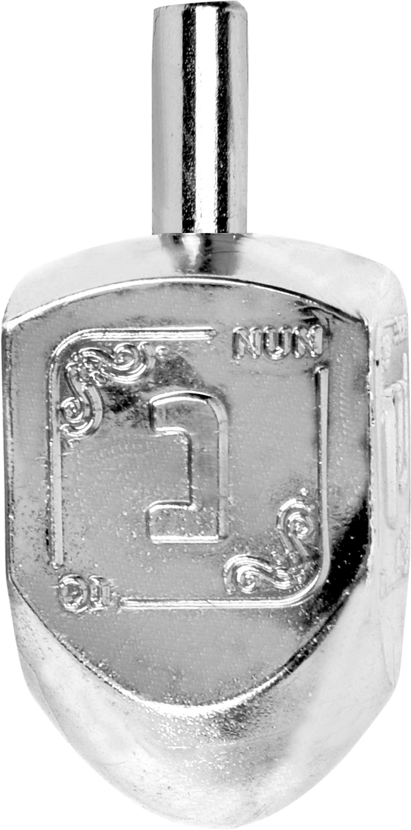100 Silver Dreidels Small — Judaica Square
