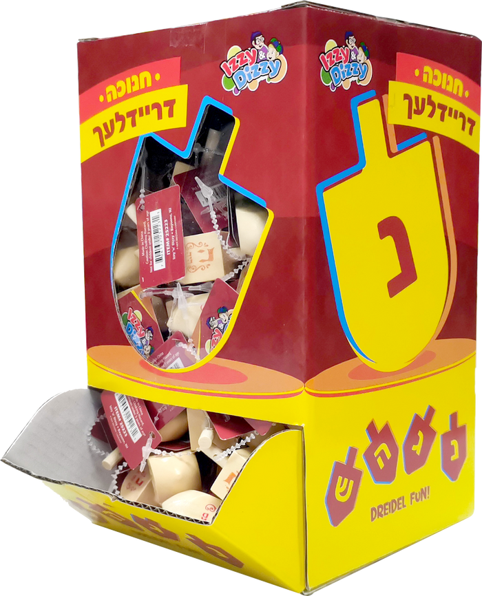 Natural Wood Dreidels 100-Pack — unfinished wooden dreidels with Hebrew letters | Judaica Square Lakewood