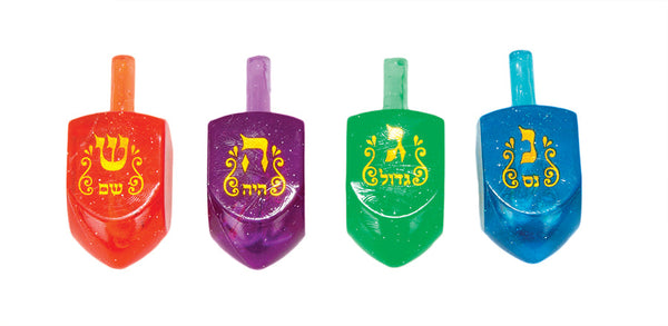 100 Lucite Dreidels Medium — Judaica Square