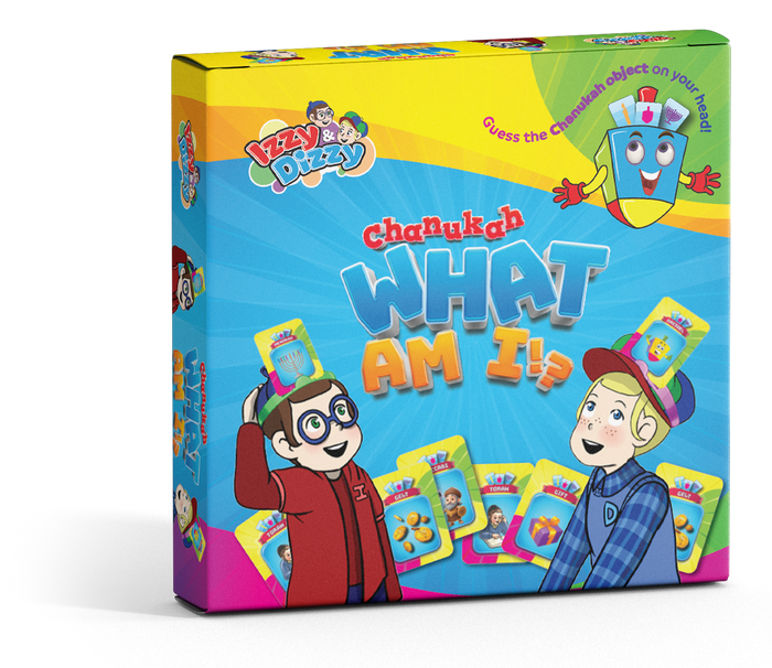 What-Am-I Chanukah Game — boxed Chanukah guessing game with clue cards | Judaica Square Lakewood