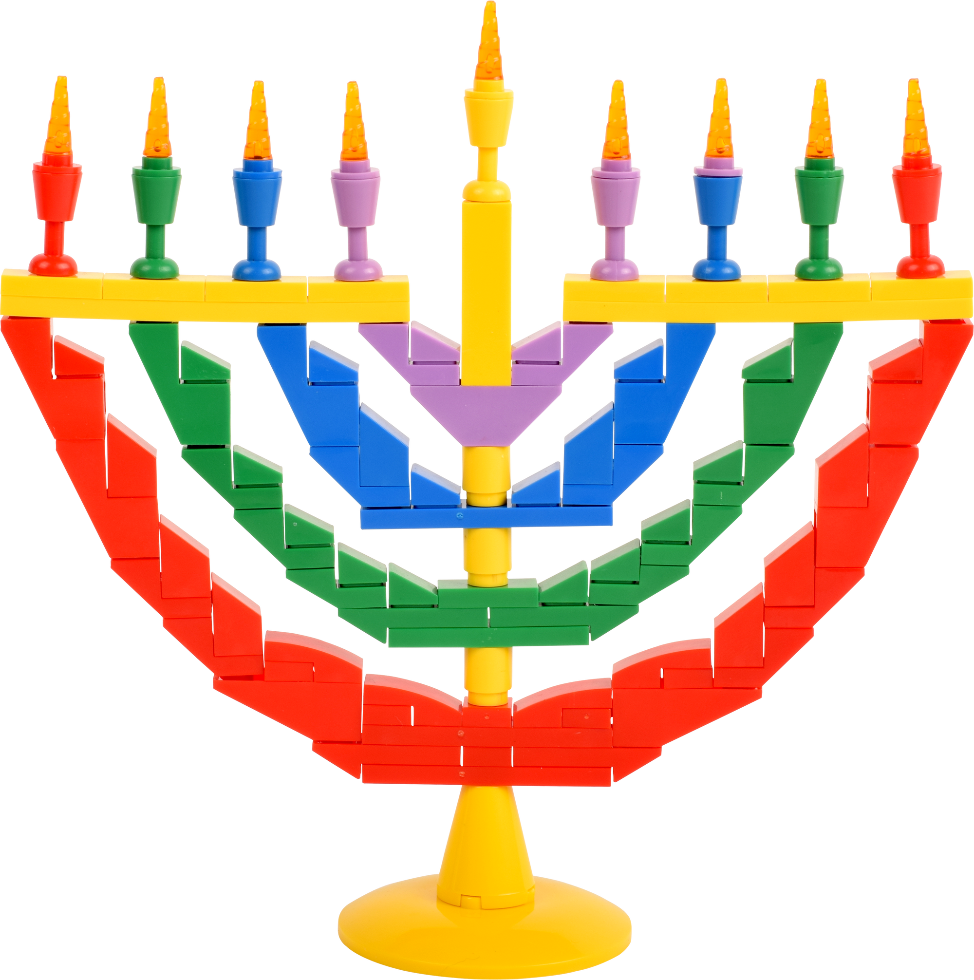 Bricks Menorah Set — Judaica Square