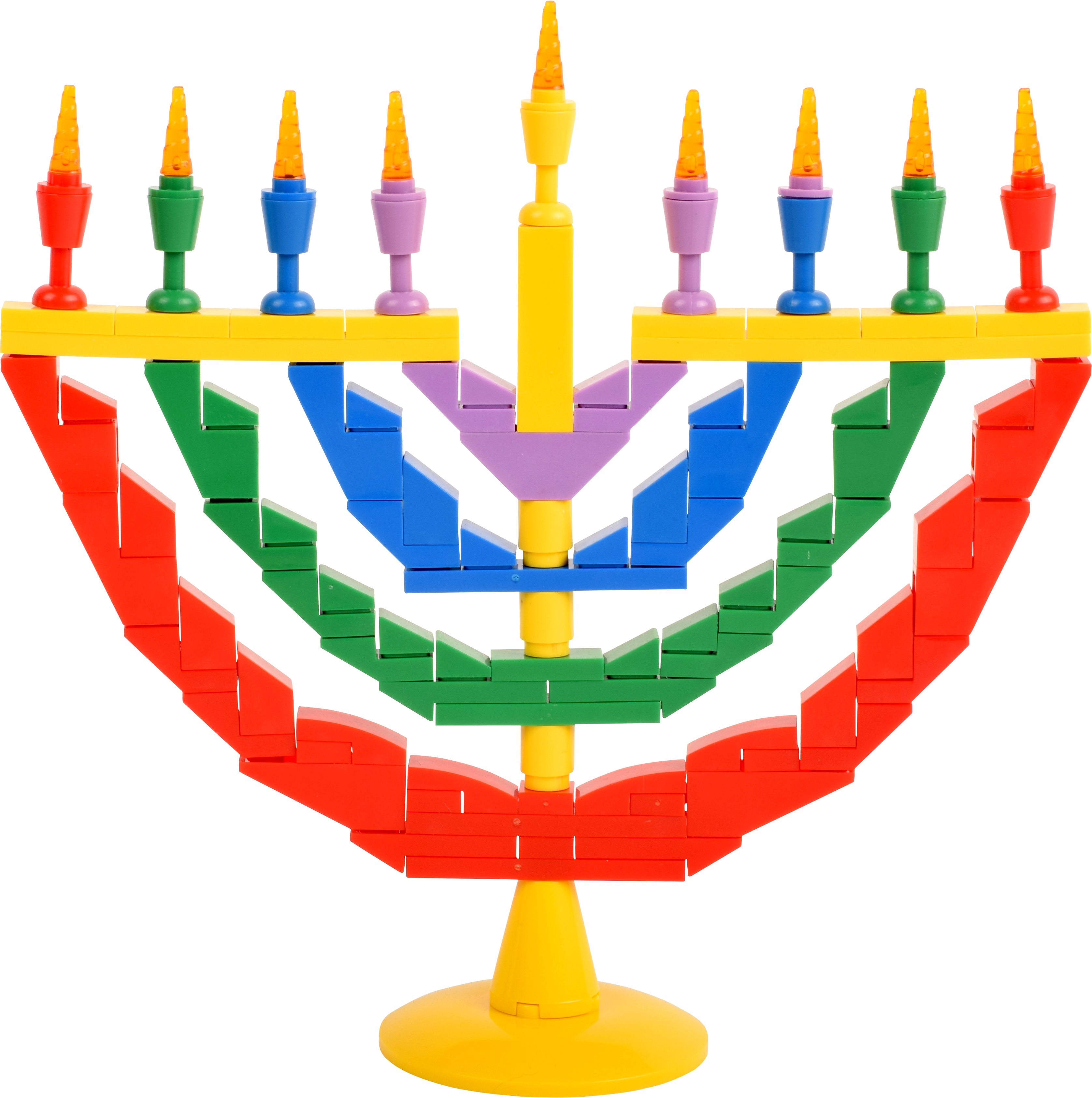 Bricks Menorah Set — Judaica Square