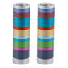 Emanuel Anodized Cylinder Candlesticks-Rings (EM-CK)