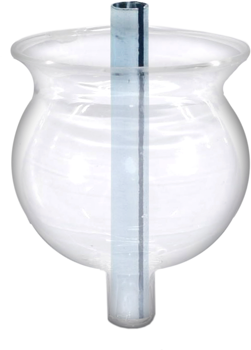 Round Plastic Oil Cup #5 — size #5 round plastic menorah oil cup | Judaica Square Lakewood