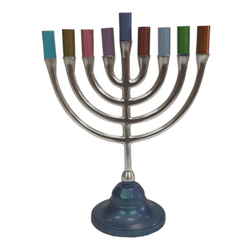 Emanuel Classic  Menorah-Colored Cups (EM-HAU)