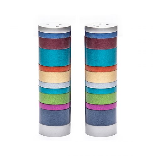 Anodized Salt and Pepper Shaker-Rings