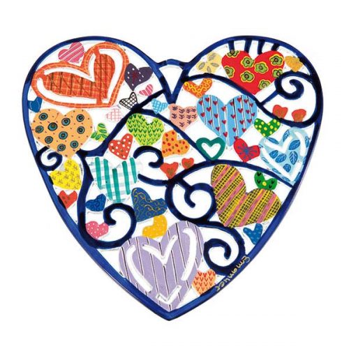 Hand Painted Metal Laser Cut Decoration-Large