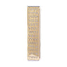 Anodized Aluminum Mezuzah Case with Metal Cutout - Ve'ahavta (EM-MJ1)