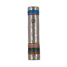 Emanuel Hammered Mezuzah Case w/ Rings 12cm (EM-MZO)
