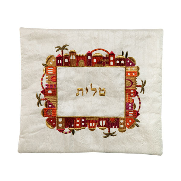 Machine Embroidered Tallit Bag  (EM-TA)