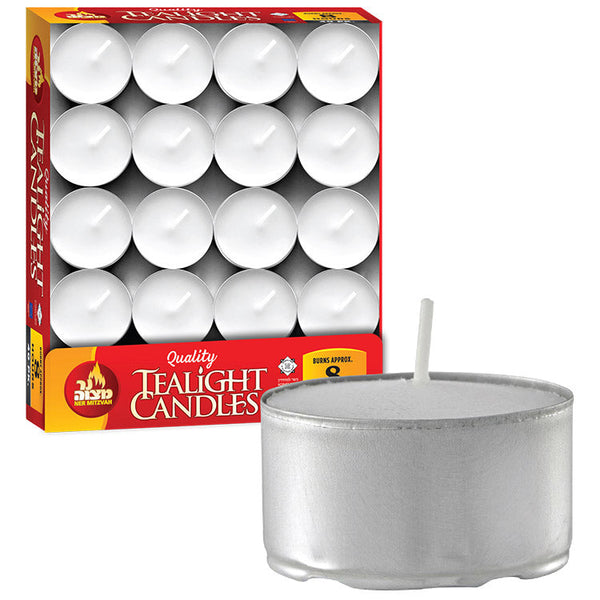 40 Pk. Tealights -8 Hour — Judaica Square