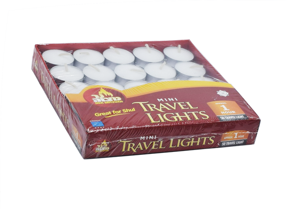 Mini Tealight Candles 50pk. — Judaica Square