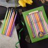 Pastel Chanukah Candles 45-Pack — box of soft pastel-colored menorah candles | Judaica Square Lakewood