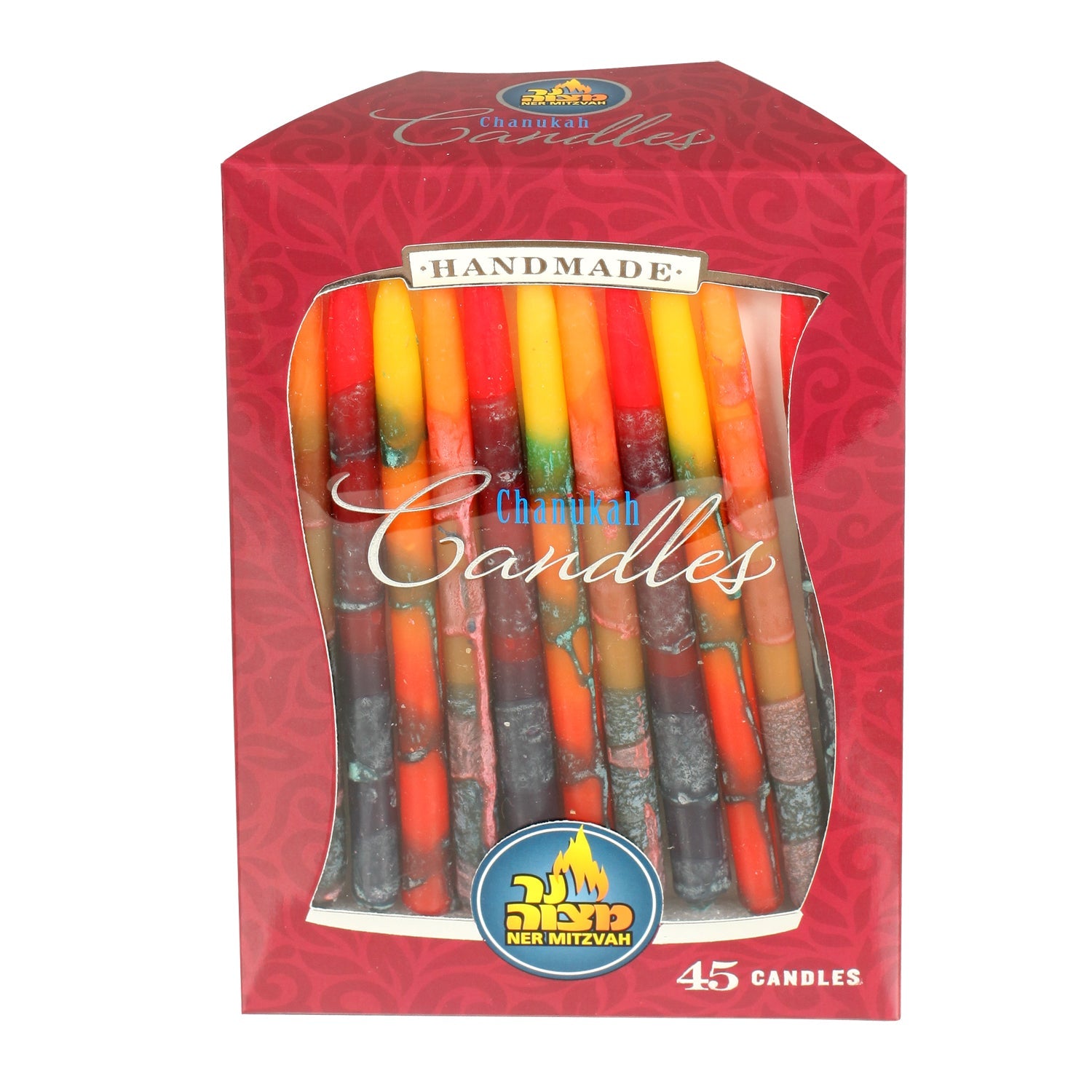 Multi Color Premium Chanukah Candles — Judaica Square