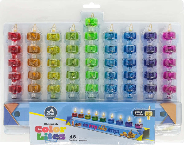 Chanukah Color Lites - Gelled — Judaica Square