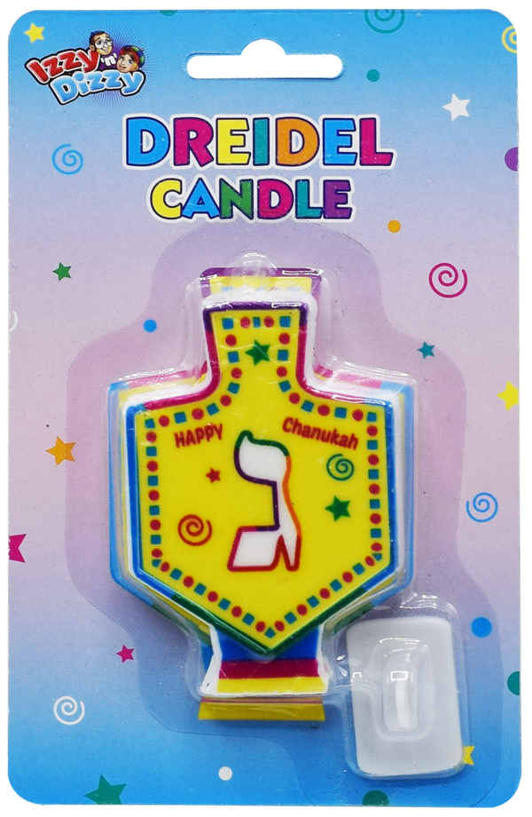 Dreidel Candle — Judaica Square