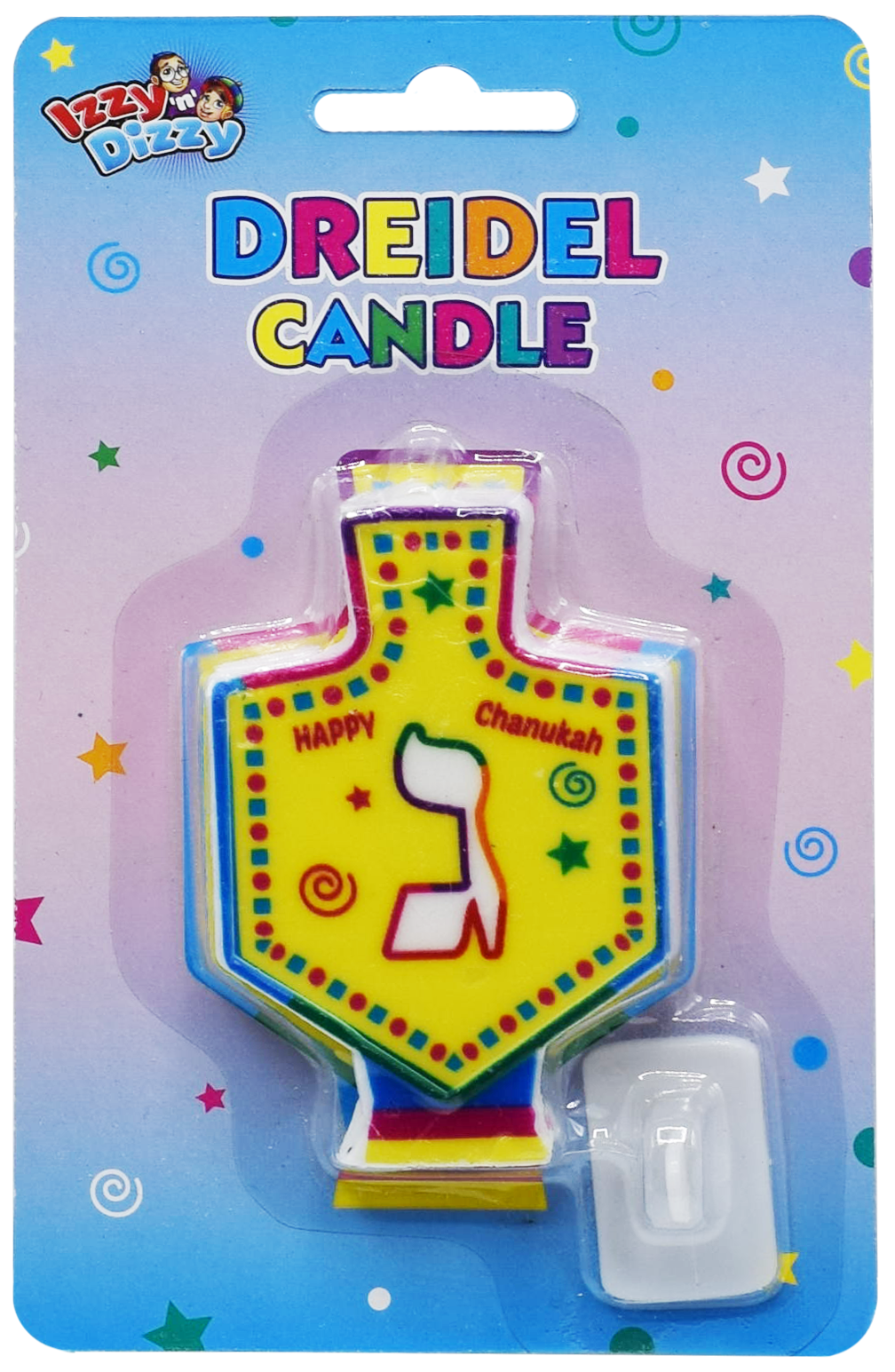 Dreidel Candle — Judaica Square