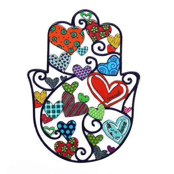 Medium Enamel Lacquer Hamsa