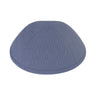 Geometric Blue kippah — periwinkle tonal geometric textured yarmulke | Judaica Square Lakewood