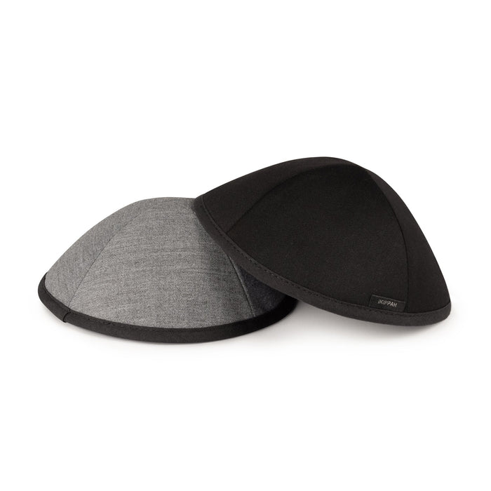 Black Cotton Kippah for Boys - iKippah by Judaica Square