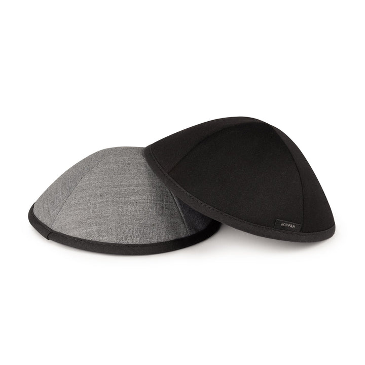 Black Cotton Kippah