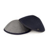 Navy Cotton Kippah for Boys - iKippah by Judaica Square